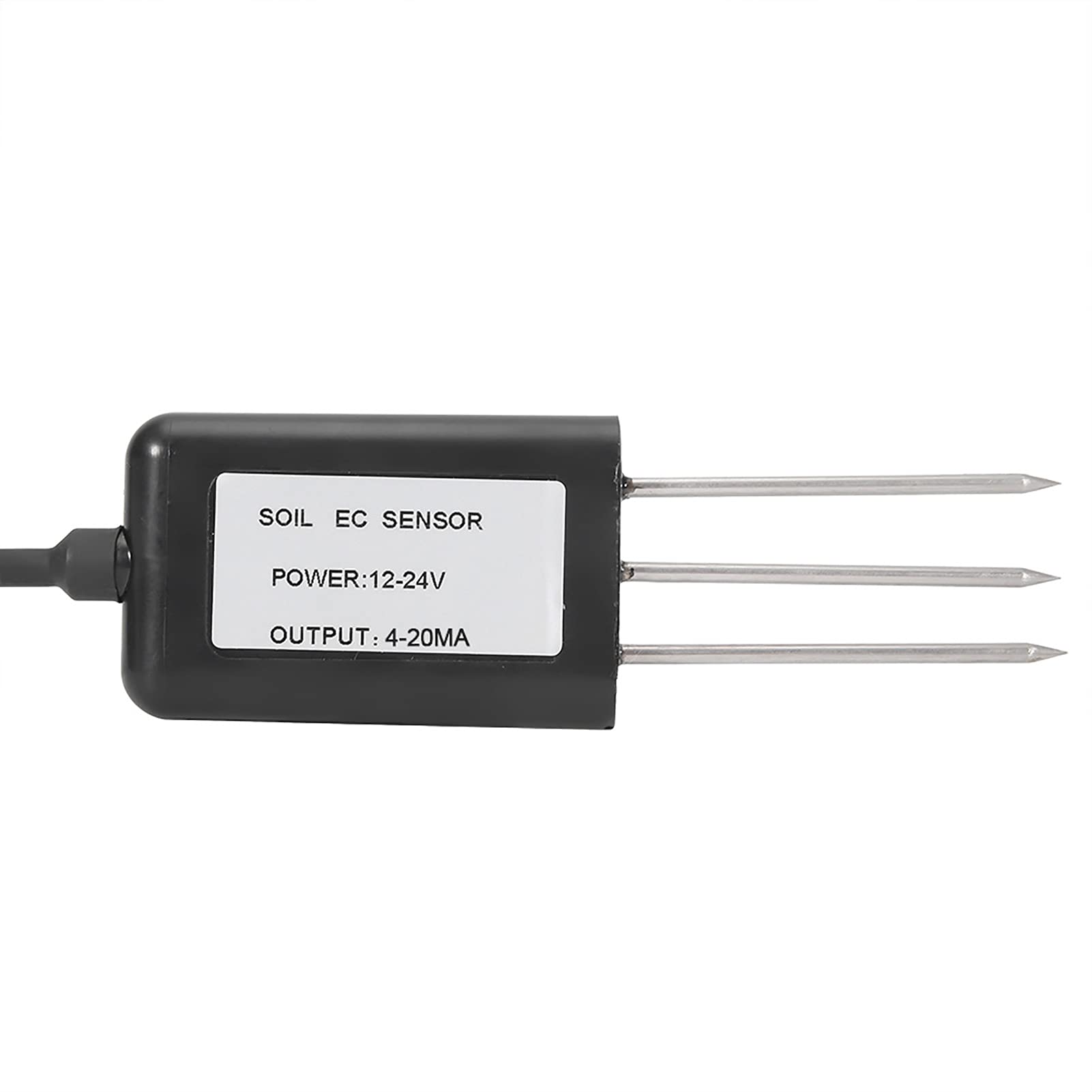 Eujgoov Sensor de Conductividad del Suelo Impermeable Profesional 4-20MA, Medidor de Conductividad del Suelo, Medidor de Sensor de Conductividad del Suelo, Monitores Detectores