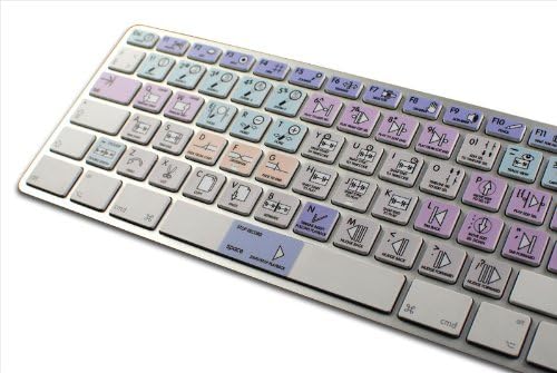 AVID PRO Tools Galaxy Series Keyboard Stickers Shortcuts are Compatible with Apple image 5