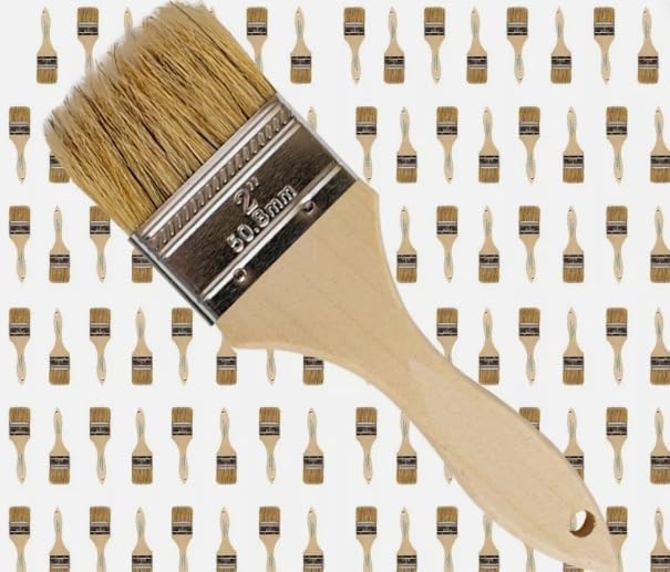 Professional Paint Brush for Chemical and Other Surface, 2-inch Wide, All-Surface Application-Pack of 60