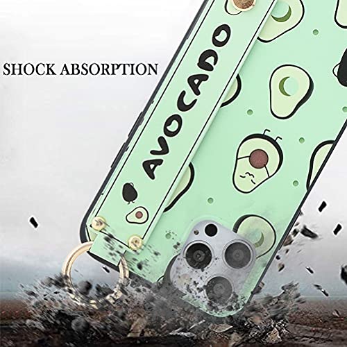 Yoedge Capa com alça de mão para Samsung Galaxy A91 (4G)/S10 Lite 2020 de 6,7 polegadas com cordão e