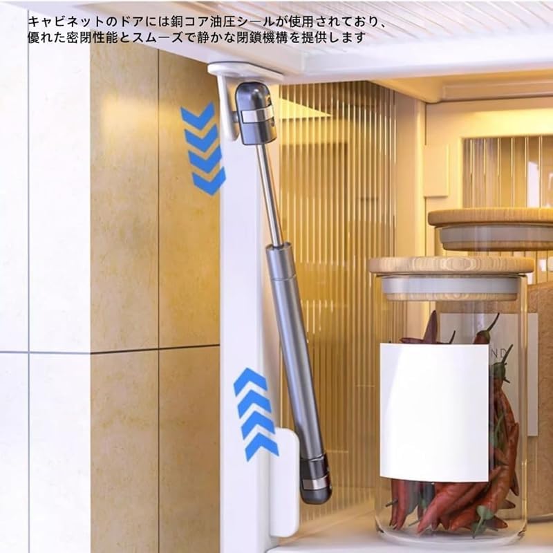 Rutexcの壁掛け収納キャビネットは、厚手のカーボンスチール製で、大容量、防錆、防汚、お手入れ簡単。キッチン、リビングルーム、寝室