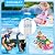 Jandy CV340 Pool Filter Cartridges Replacement for CL340,PJAN85,Unicel C-7459,Filbur FC-6405,FC-0800,A0557900,R0554500,Aladdin 18504,85 Sq.ft,4Packs