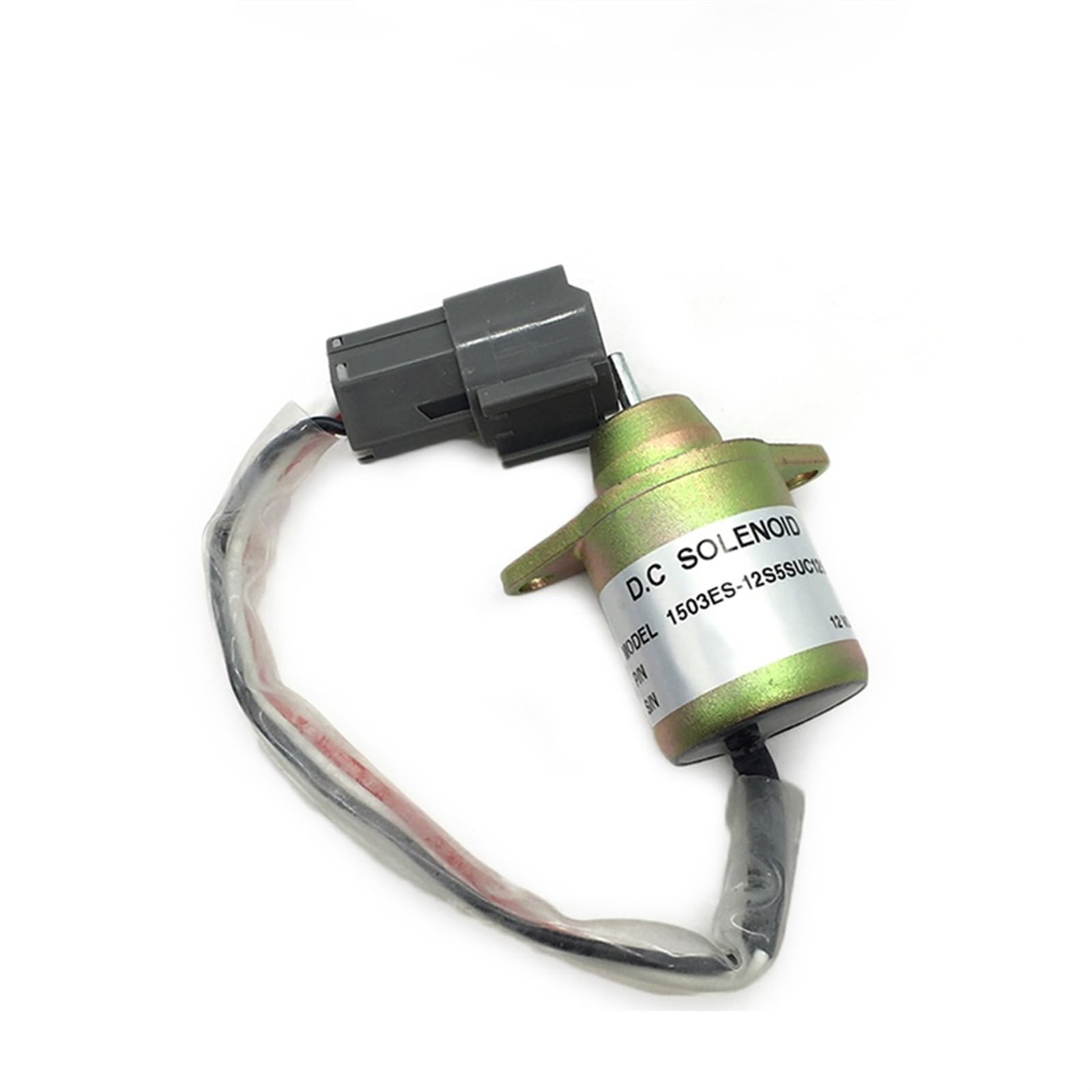Zawór elektromagnetyczny wyłączający paliwo 12 V 24 V elektromagnes odcinający 1503ES-12S5SUC12S 1503ES-24S5SUC12S dla 119233-77932 (kolor: 1503ES-12S5SUC12S)
