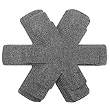 BOYAN 鍋とフライパンプロテクター 異なるサイズの12個と3個セット 調理器具仕切りパッド/スタッキングパンプロテクター/鍋セパレーターパッド 鍋のフライパンを保護および分離するためのパッド