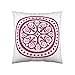 Devota & Lomba Medallones Funda de cojín, Algodón, Multicolor, 60x60x0.1 cm