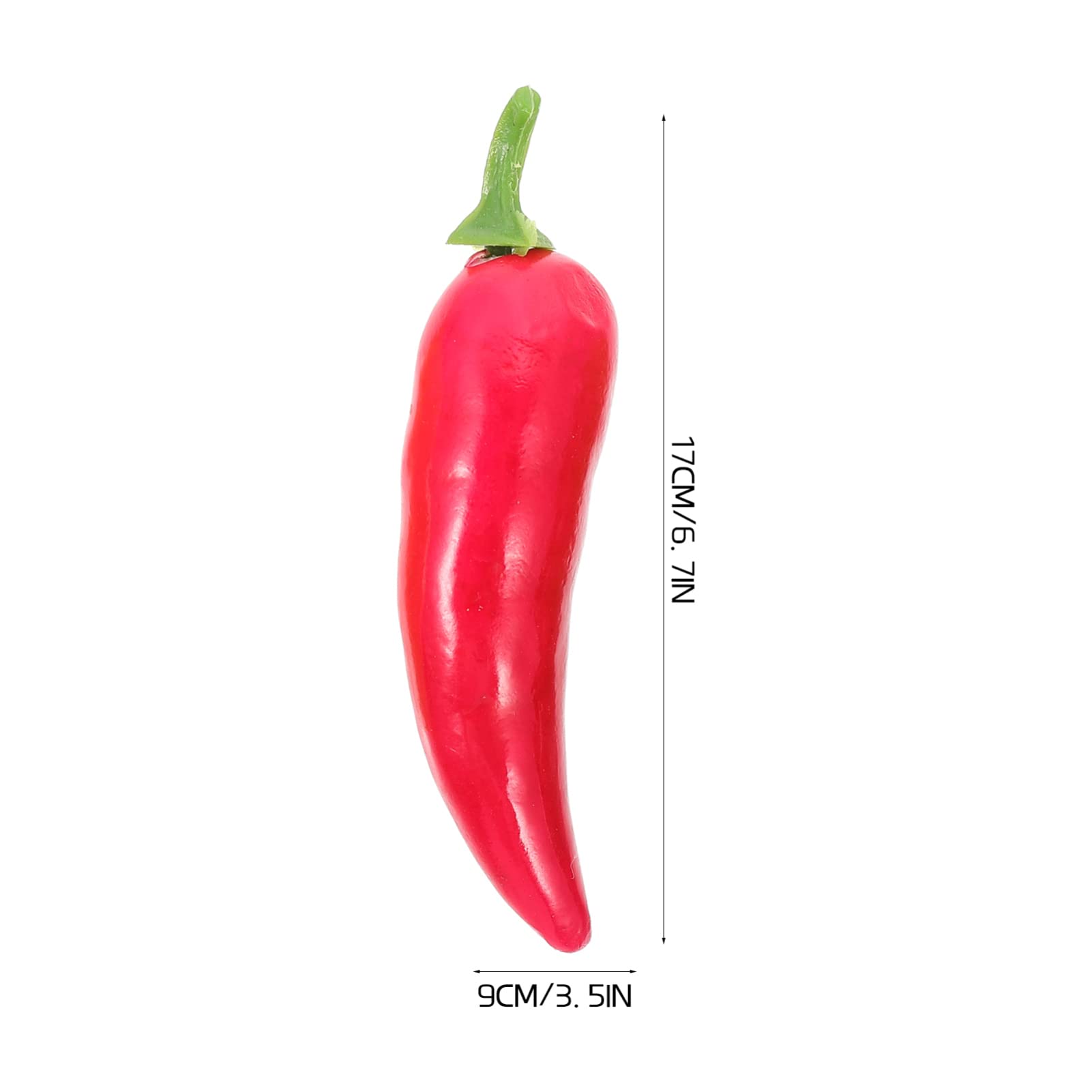 DECHOUS 180pezzi Di Peperoncino Artificiale Alta Simulazione Decorazione Per Fotografie e Feste