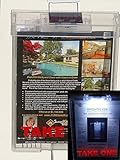 Clear BrightFlyer Solar Lit Brochure Box Flyer Box Literature Despenser Info Box Realtor box Real Estate Info Sheet Despenser
