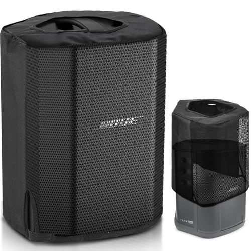 Facmogu Speaker Cover for Bose S1 Pro Speaker, Dustproof Side Opening Mesh Cover Protective Case Compatible with Bose S1 Pro, Portable Travel Carrying Cases, Speaker Accessory Part