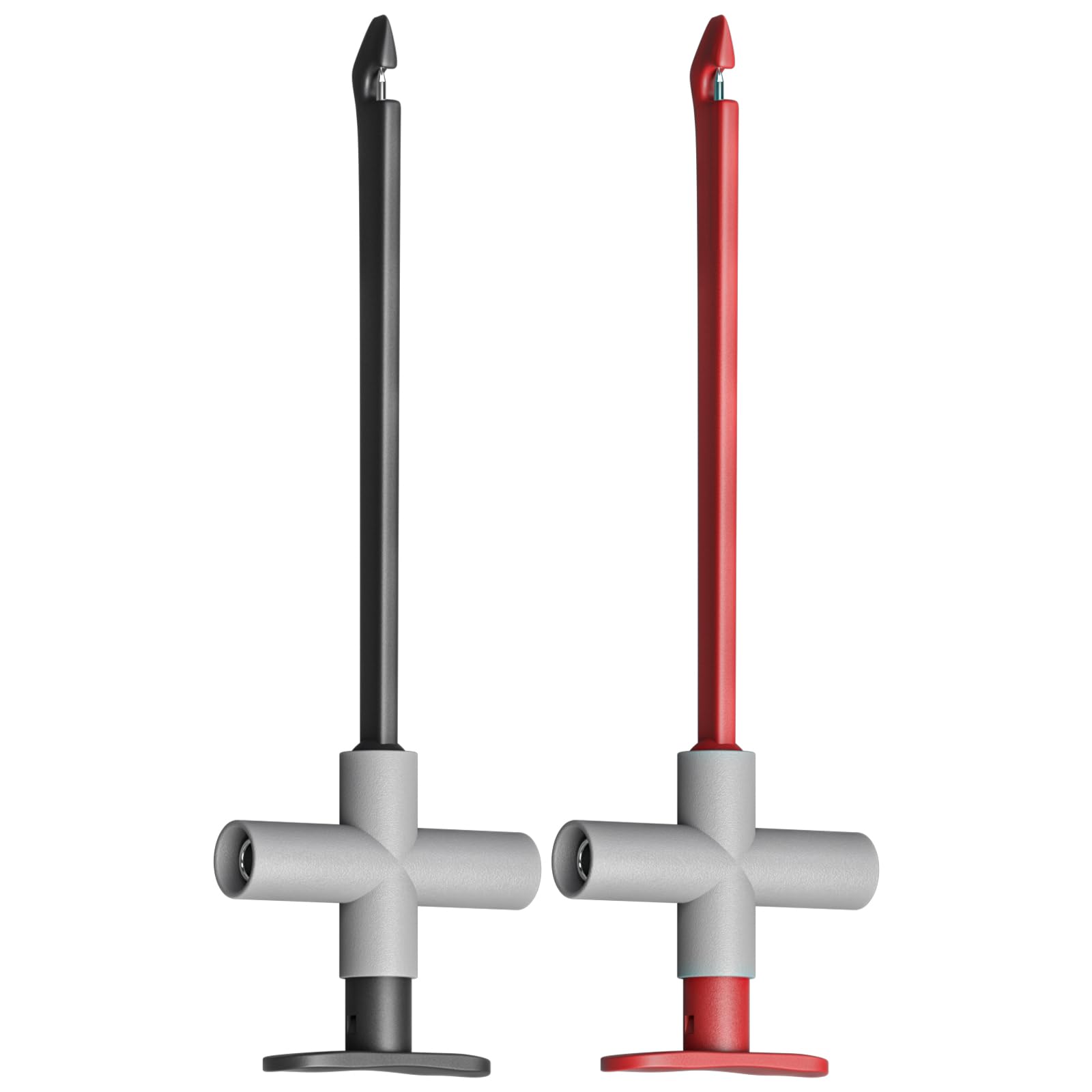 Goupchn Puncture Probes 2PCS Wire Piercing Test Clips Multimeter Piercing Probes Automotive with 4mm Female Sockets for Car Repairing, Multimeter