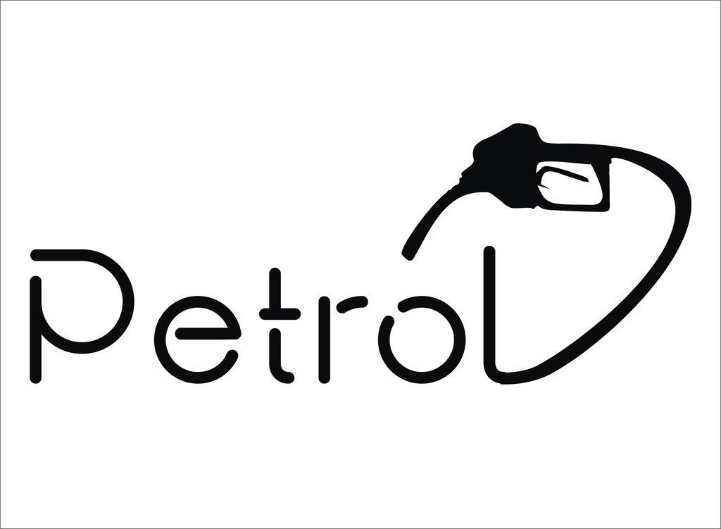 Daily Creation Vinyl Pump Fuel Petrol Sticker Windows, Sides, Hood, Bumper Car Stick