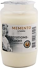 Bolsius Kompositionslicht Nr. 3, weiss - 20 Stück
