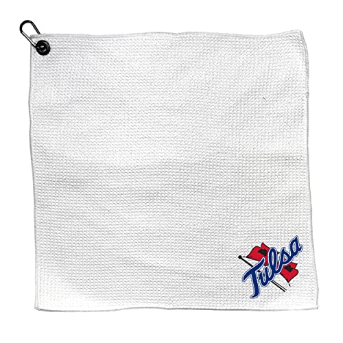 Team Golf NCAA Tulsa Microfiber Towel 15" x 15