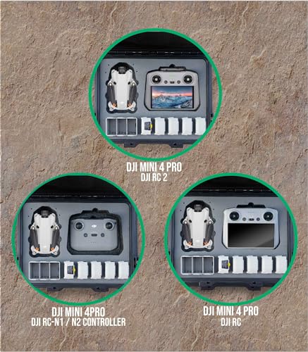 DJI Mini 3/4 Pro Hard Plastic Waterproof Case