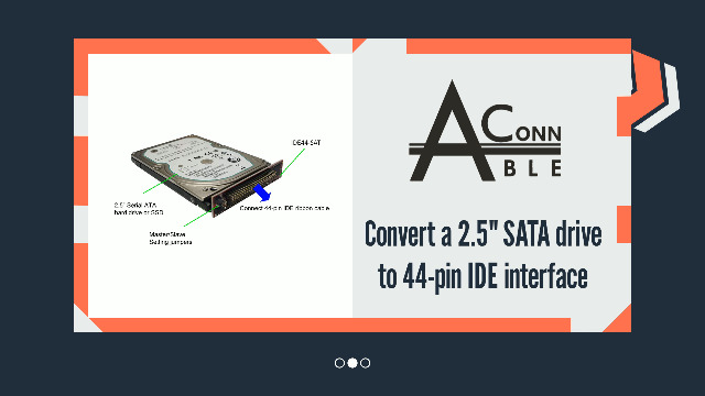 Amazon.com: Ableconn IDE44-SAT SATA Drive to IDE 44-Pin Mini