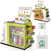 POFJOEQ Cash Register Playset for Kids