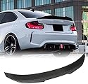TGFOF Heckspoiler aus echter Karbonfaser für BMW 2er-Serie F22 220i 228i 230i M235i F87 M2 Coupe 2014–2020 Heckspoiler Kotflügel Lippe PSM Typ