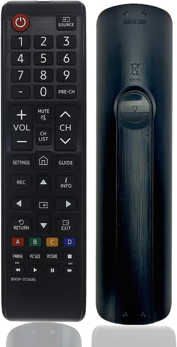 Ceybo Universal Replacement Remote Control Fit for All Samsung Smart Television QLED Crystal UHD LCD LED HDTV 3D TVs 4K 8K (BN59-01268E)