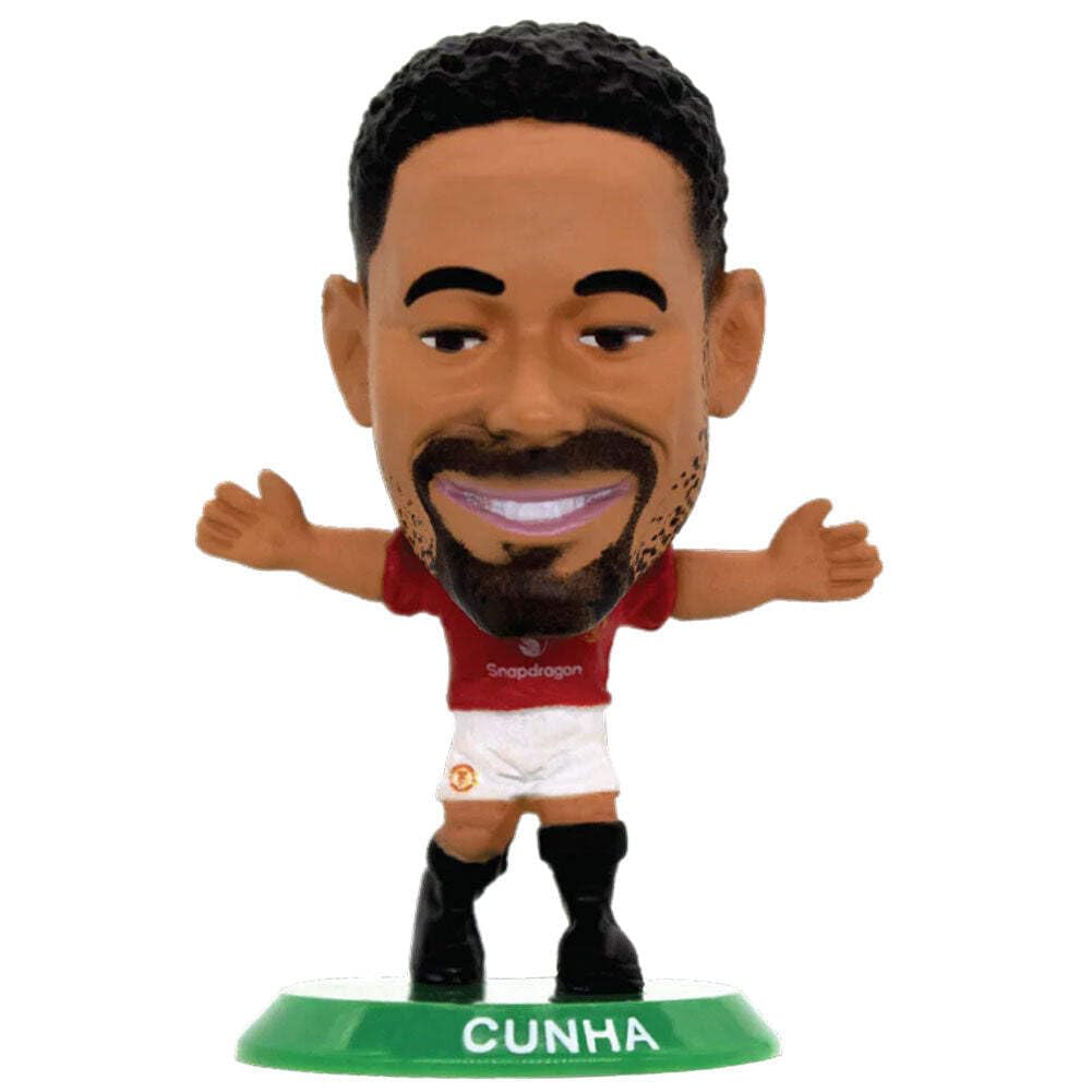 SoccerStarz - Man Utd Matheus Cunha - Home Kit (Classic Kit) /Figures