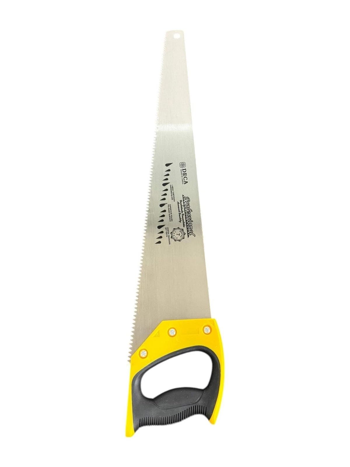 22 Inch Hand Saw for Wood Cutting – Heavy Duty Manual Saw with Ergonomic Non-Slip Handle – Sharp Precision Woodworking Tool for Carpentry and DIY Projects