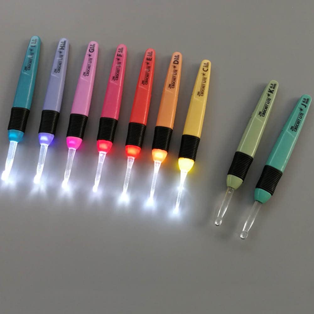 2-8mm haaknaalden met zachte handgreep, doe-het-ze... - Vicedeal