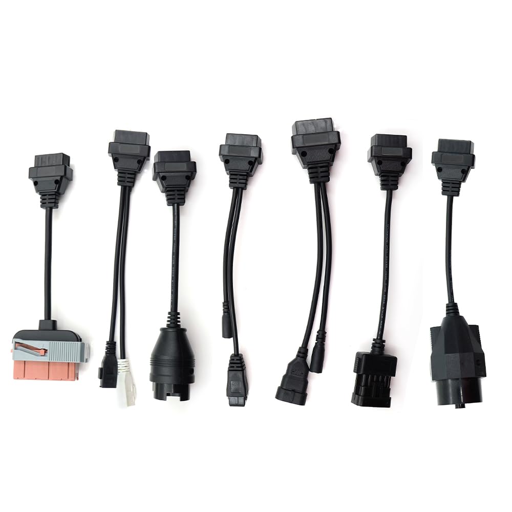 2021.11 OBD2 Scanner diagnostico per auto, 2020 23 Bluetooth VD Multidiag Lettore diagnostico Strumento per auto e camion VD OBDII Strumenti di scansione del veicolo con 8 cavi per auto