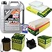 Produktbild QR-PARTS 69377329 Filter Set Inspektionspaket 5 Liter Motoröl Top Tec 4200 5W-30 MANN-FILTER Innenraumfilter Kraftstofffilter Luftfilter Ölfilter