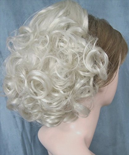 DAWN Clip On Hairpiece by Mona Lisa - Gray - 60 Silver White