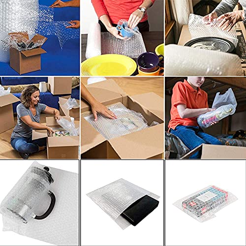 Image of Heavy-Duty 40 Gsm Thickness 1 Meter Wide Bubble Wrap Roll Perfect for Shipping, Moving, and Storage Needs, Cushioning Material Guard Your Items Against Impact and Damage (5 Meter)