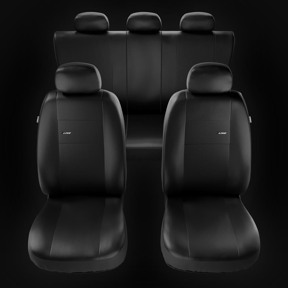 Mossa Fundas Asientos Coche aptas para Seat Altea 2004-2015 XL-B | Monovolumen