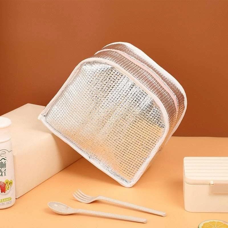 Image of Eco-Friendly Insulated Lunch Bag with Smart Organizer for Office, School, Gym & Outdoor - Reusable, Durable, and Stylish Storage for Men, Women, and Kids (Cartoon)