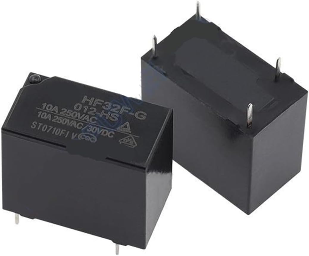 20PCS HF32F -005 012 024 - HS / HS3 / ZS3 3A 5A 10A 250VAC 4PIN 5Pin HF32F-G-012-HS DC5V 12V 24V Relay JZC-32F-012 (Size : HF32F-005-HSL3)
