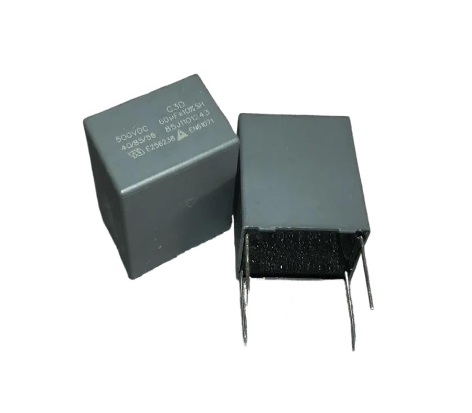 LEOTNNDQ 1pcs C3D series 60UF 500V film capacitor