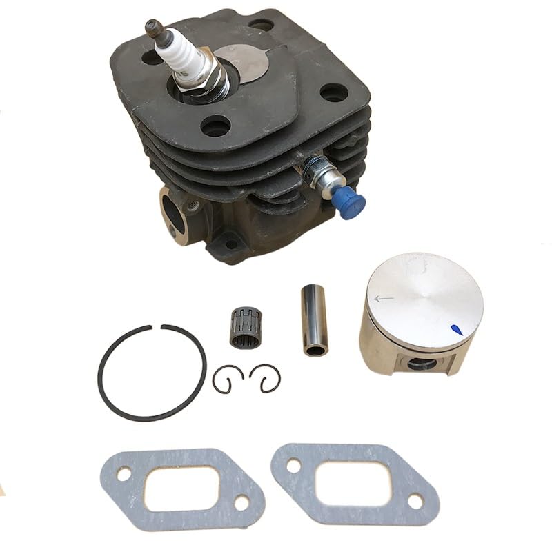 Części ogrodowe Zestaw tłoka głowicy cylindrów 47mm do HUSQVARNA 359 357 XP 357XP części silnika piły łańcuchowej 537 15 73-02 Części ogrodowe