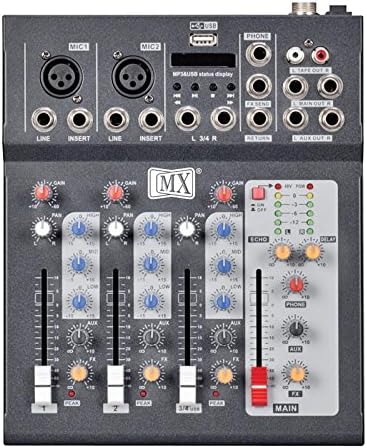 Skin4gadgets MX USB Live Audio Mixer with Built in USB and Bluetooth
