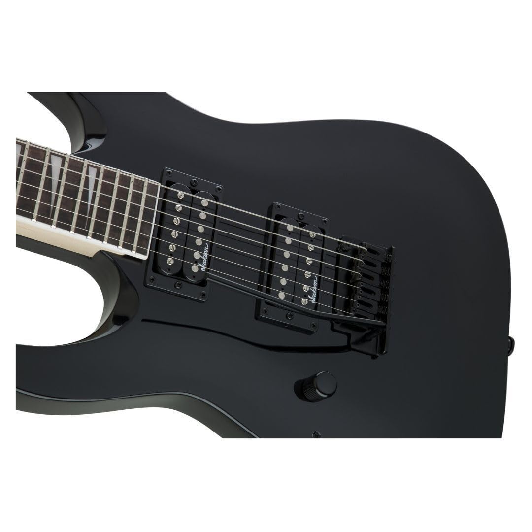 Jackson JS Series 6 String Dinky Arch Top JS22 DKA LH Electric Guitar | Amaranth Fingerboard and Maple Neck Gloss Black product thumbnail 7
