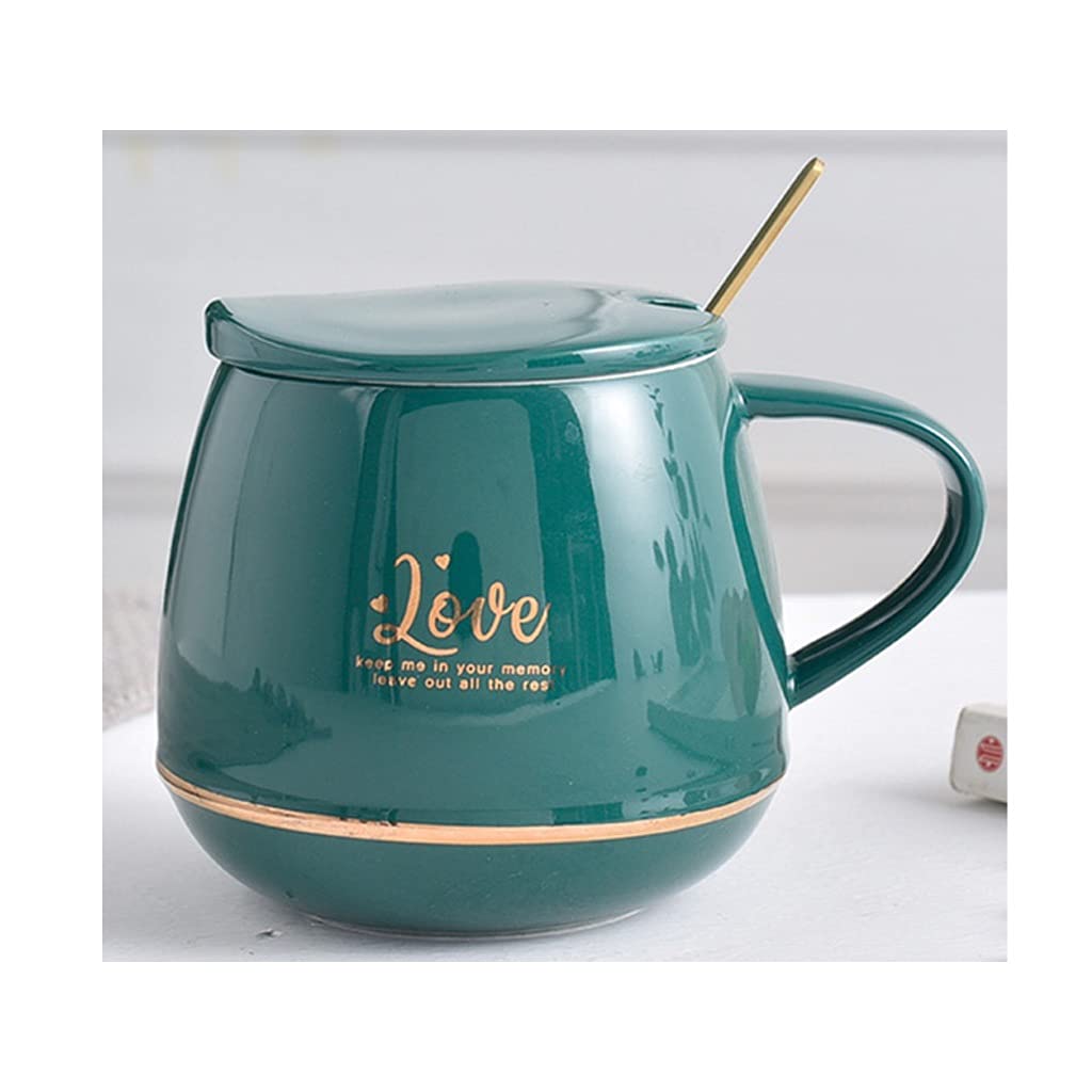 Taza de porcelana con tapa, Tazas De Café Y Tazas, 15 Onzas Para Bebidas De Café Especializada, Latte, Café Moca Y Té, Taza De Regalo Para Hombres Mujeres Papá Mamá, Taza De Café Grande Con Asa