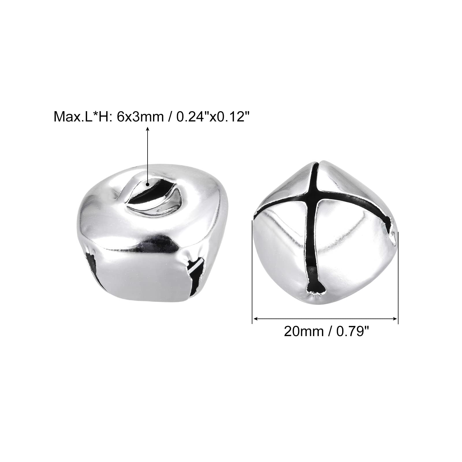 Sourcing Map Lot De 120 Petites Clochettes Pour Travaux