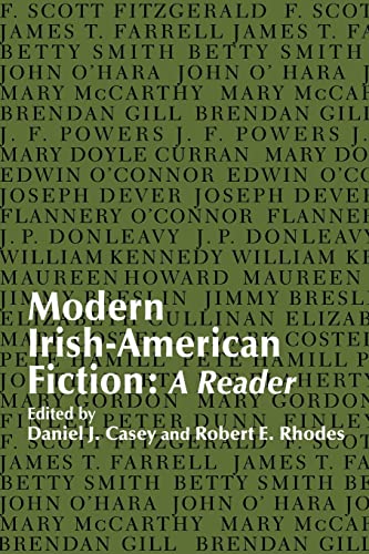 Modern Irish-American Fiction: A Reader (Irish Studies)