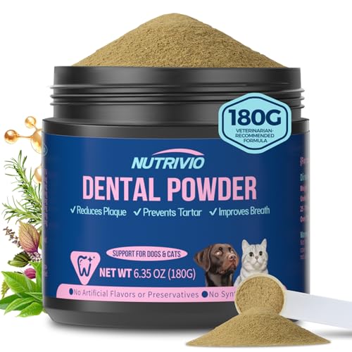 NUTRIVIO Dental Powder for Dogs and Cats