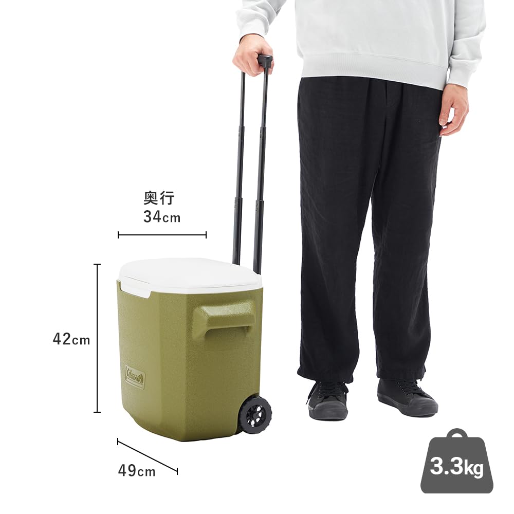 Amazon | Coleman(コールマン) ホイールクーラー/28QT(オリーブ) 26L