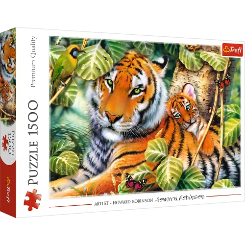 Trefl Jungle Tigers - 1500 Piece Jigsaw Puzzles for Adults & Children...