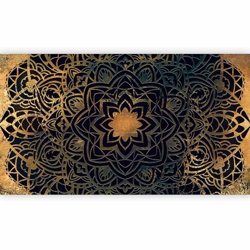 artgeist Wall Mural Mandala 193x110 in - XXL Peel and Stick Self-Adhesive Foil Wall Mural Removable Sticker Premium Print Picture Image Design Home Decor f-A-0486-a-d