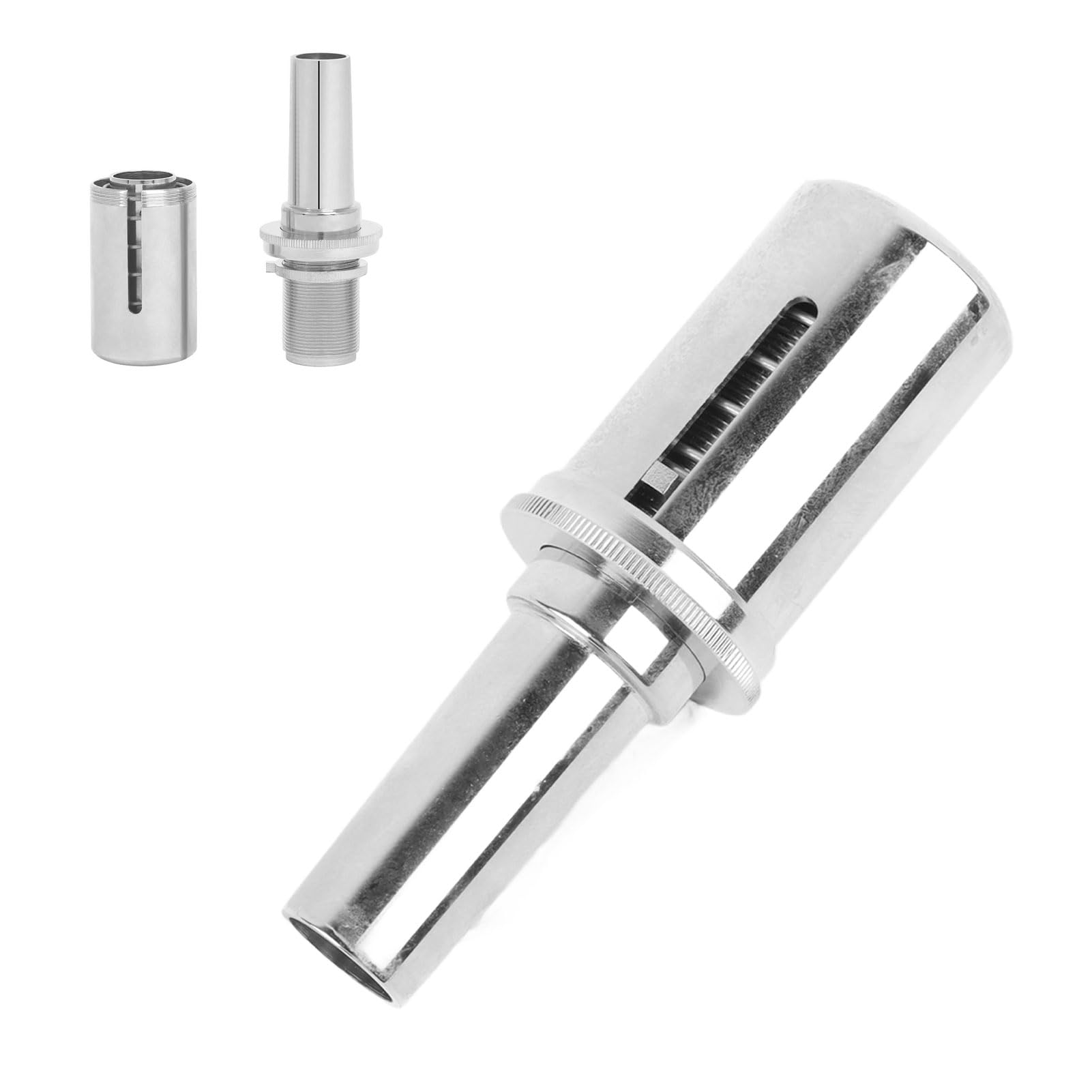 Qqmora Valvola di Riduzione della Pressione per Corno Francese Strumento Ergonomico per la Correzione della Bocca per Professionisti Che Suonano Comodamente Ottone 1 unità (Argento)