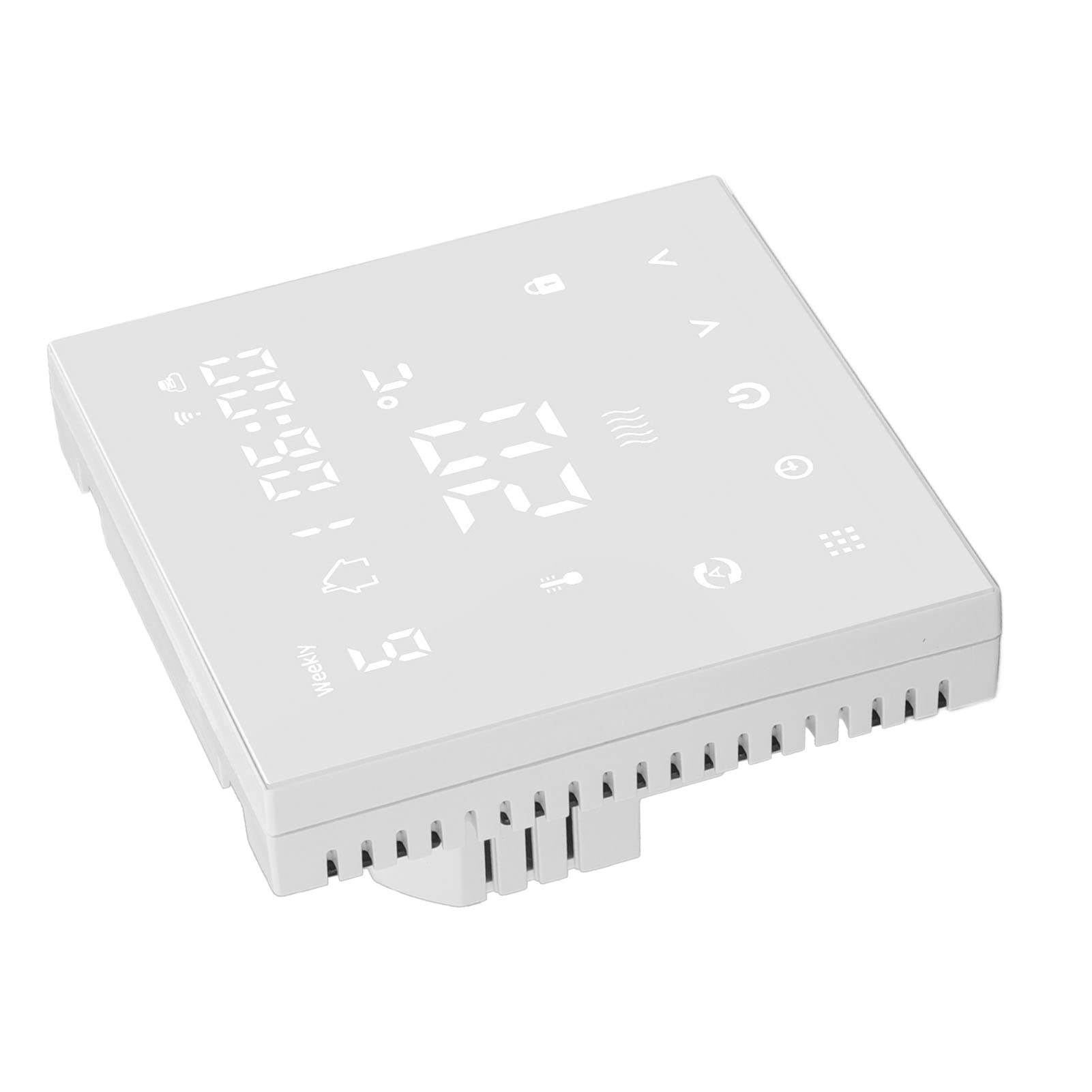 Omabeta Termostat WiFi Cyfrowy Ekran Dotykowy Inteligentne Sterowanie Ogrzewaniem Podłogi z automatyczną kalibracją Materiał ABS 90–240 V