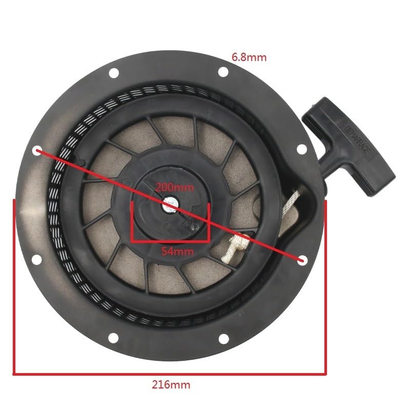 Evite tirones duros con el arranque de retroceso para generador EX35 EX40 4