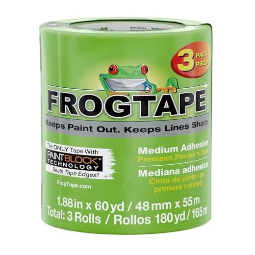 23 Trending Kitchen Paint Colors to Elevate Your Space 6 FrogTape Multi-Surface Painters Tape with PAINTBLOCK, 2 Inch Wide (1.88 In. x 60 Yds), Medium Adhesion, Green, 3 Rolls (240661)