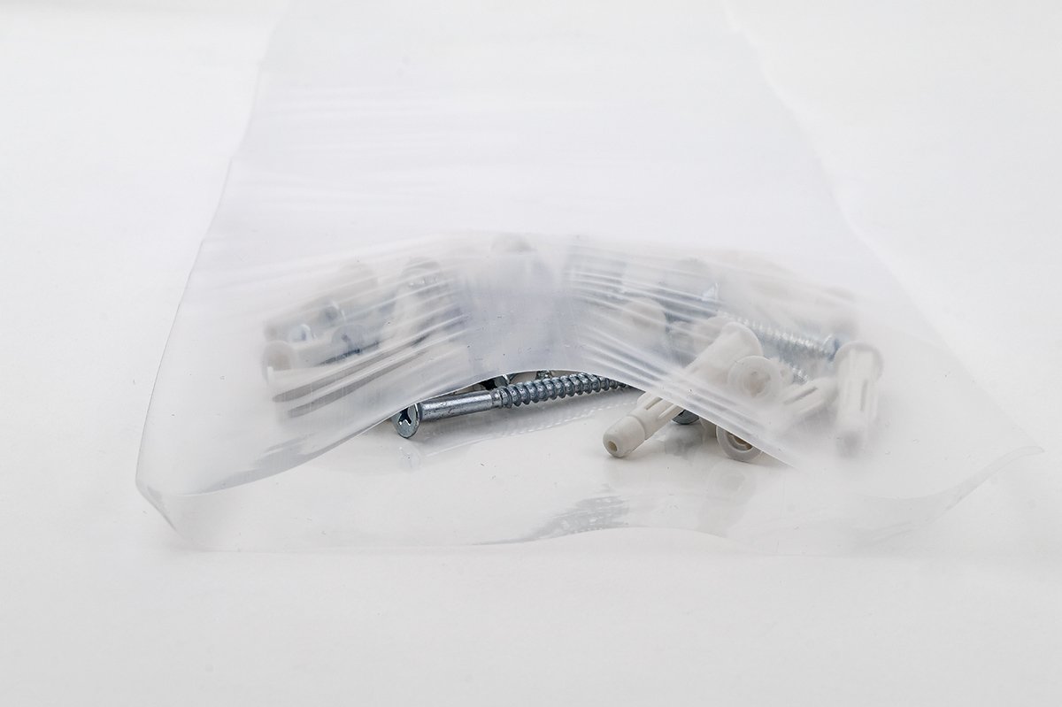 LDPE Schlauchfolie 250mm breit, 50my stark, transparent und scannerlesbar, lebensmittelechte Beutelfolie auf Rolle 500m Lauflänge