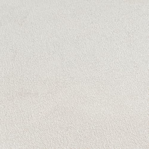Papier peint abstrait masquez les défauts des murs blanc argent