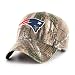 NFL New England Patriots Realtree OTS Challenger Adjustable Hat, Realtree Camo, One Size