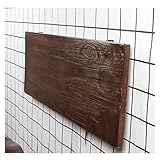 UHEKC Wandmontierter Computertisch Multifunktionaler Studiertisch Platz Sparen Schwimmender Schreibtisch, für Schminktisch, Bartheke Super Belastbar (Farbe : Brown, Größe : 1.2x0.45m/3.94x1.48ft)
